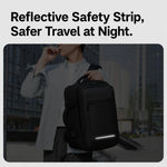 Zaino da viaggio REMOID M007 per laptop, resistente all'acqua, ideale per lavoro e come bagaglio a mano, con porta USB.