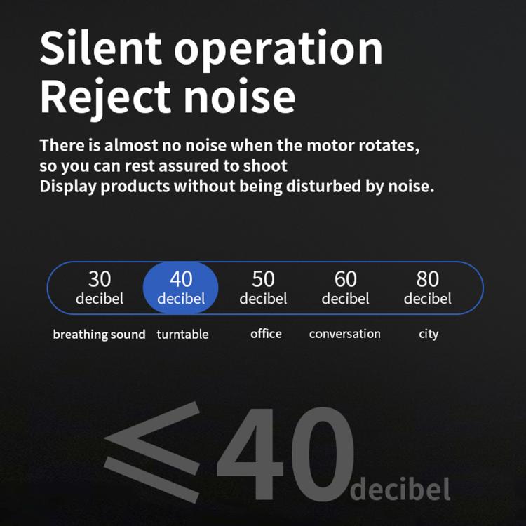 Supporto girevole elettrico a 360 gradi per display e riprese in diretta streaming, 10cm Plugged In White, 10cm Plugged In Black, 11cm Rechargeable White, 11cm Rechargeable Black, 15cm Plugged In White, 15cm Plugged In Black, 15cm Rechargeable White   ...