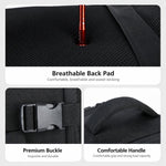 Zaino da viaggio per laptop REMOID M006, resistente all'acqua.