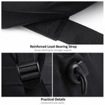 Zaino REMOID casual da viaggio per laptop, resistente all'acqua, ideale per la scuola e dotato di porta USB.