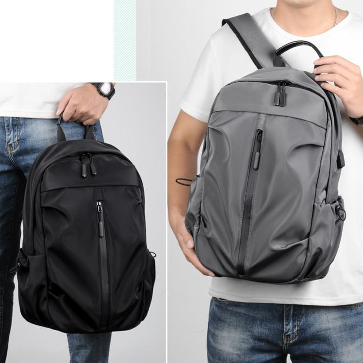 Zaino REMOID casual da viaggio per laptop, resistente all'acqua, ideale per la scuola e dotato di porta USB.