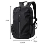 Zaino REMOID casual da viaggio per laptop, resistente all'acqua, ideale per la scuola e dotato di porta USB.