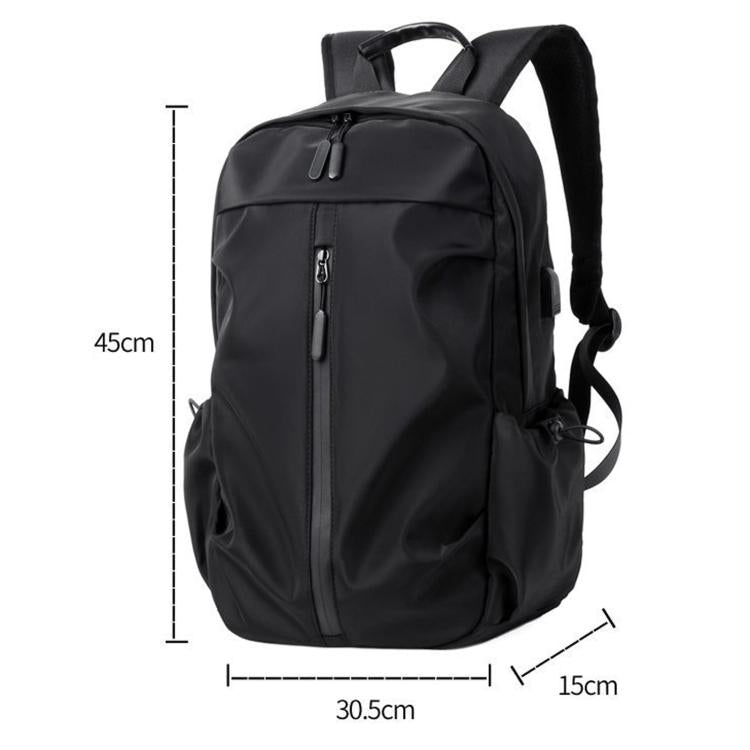 Zaino REMOID casual da viaggio per laptop, resistente all'acqua, ideale per la scuola e dotato di porta USB.