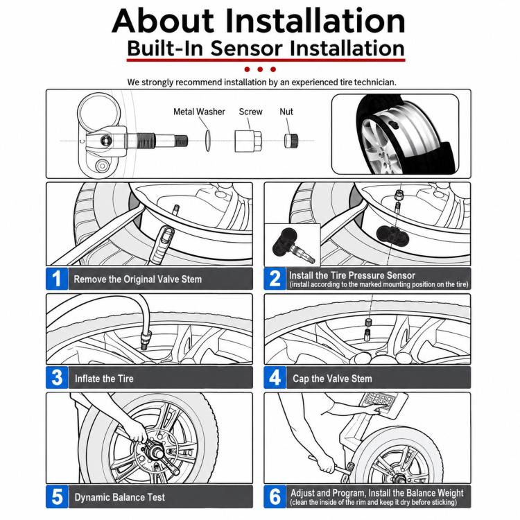 Sensore di monitoraggio della pressione degli pneumatici per Tesla Model Y / S / 3, 1490701-01-A/B/C, Before 2021 433 Sensor, 2021–2024 Bluetooth Sensor