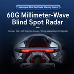 Sistema di avviso di collisione per monitoraggio dell'angolo cieco BSD a onde millimetriche da 60 GHz per motociclette, 50-Meter