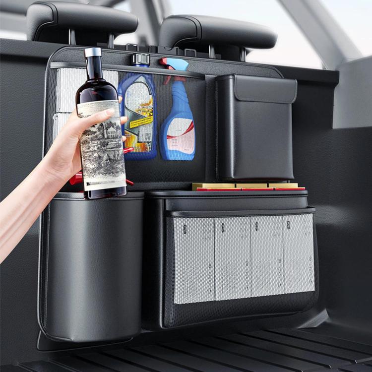 Borsa portaoggetti da appendere allo schienale del sedile posteriore di auto e SUV, nel bagagliaio.