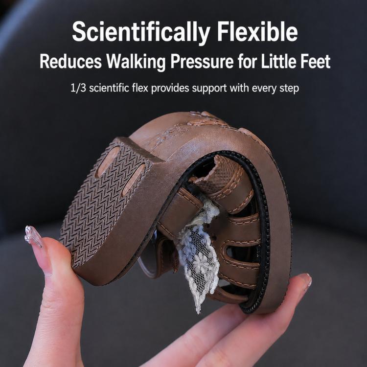 Sandali per bambini con suola morbida antiscivolo, impermeabili, ideali per camminare., 30 Inner Length 18cm, 27 Inner Length 16.5cm