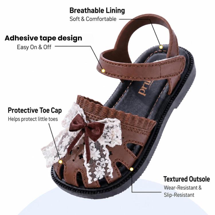 Sandali per bambini con suola morbida antiscivolo, impermeabili, ideali per camminare., 30 Inner Length 18cm, 27 Inner Length 16.5cm