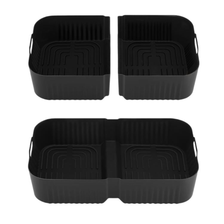 Cestino FlexBasket 10.4L MegaZone per Ninja AF500 AF500EU, 3 Pcs Silicone Liners Set, 10 Pcs Accessories Kit, 11 Pcs Accessories Kit, 13 Pcs Accessories Kit, 15 Pcs Deluxe Accessories Kit