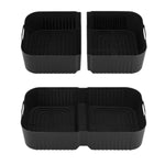 Cestino FlexBasket 10.4L MegaZone per Ninja AF500 AF500EU, 3 Pcs Silicone Liners Set, 10 Pcs Accessories Kit, 11 Pcs Accessories Kit, 13 Pcs Accessories Kit, 15 Pcs Deluxe Accessories Kit