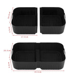 Cestino FlexBasket 10.4L MegaZone per Ninja AF500 AF500EU, 3 Pcs Silicone Liners Set, 10 Pcs Accessories Kit, 11 Pcs Accessories Kit, 13 Pcs Accessories Kit, 15 Pcs Deluxe Accessories Kit