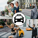 Luce per tetto taxi sottile ad alta luminosità, luce di segnalazione per auto universale USB