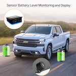 Sistema di monitoraggio della pressione degli pneumatici TPMS a energia solare con luce ambientale a LED, External 4-Wheel, External 6-Wheel, Built-in 4-Wheel, Built-in 6-Wheel