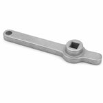 Chiave per foro quadrato di uscita aria radiatore in acciaio inox 304, 70.5x9.2mm