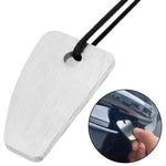 Lama raschiante in carburo per la rimozione di colature, polvere e difetti della vernice dell'auto., Long Paint Denibbing Blade