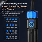 Lampada da lavoro a LED ricaricabile con collo d'oca e base magnetica, zoomabile, per ispezione, senza batterie., S1525 Red, S1526 Blue, 1526 Red