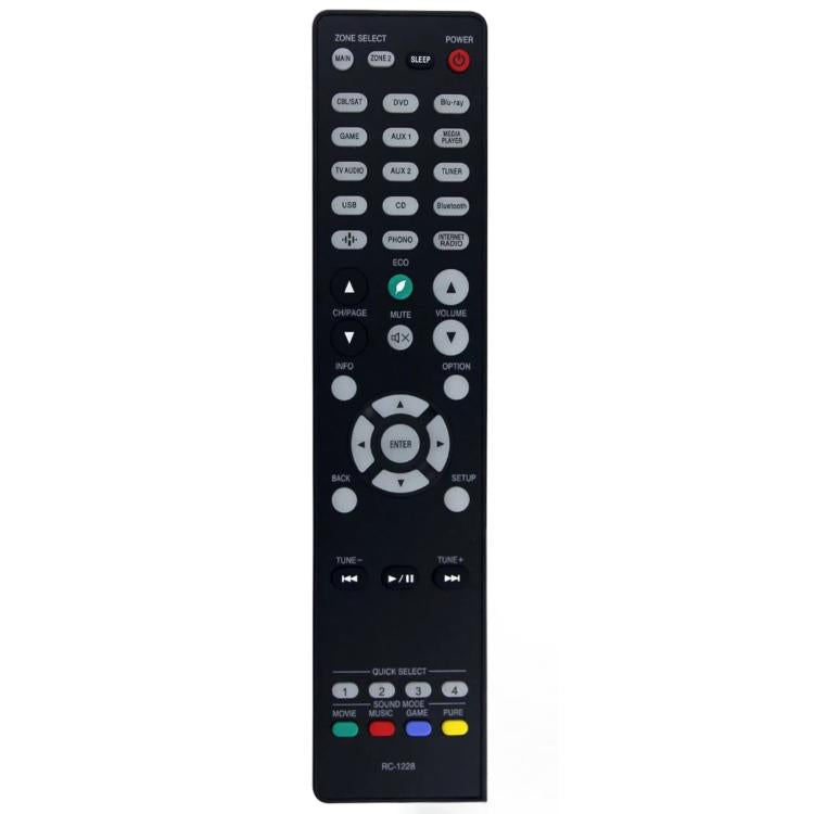 Replacement Remote Control For Denon AV Receiver Audio Video Controller, RC-1162, RC-1167, RC-1216, RC-1218, RC-1227, RC-1228, RC-1234