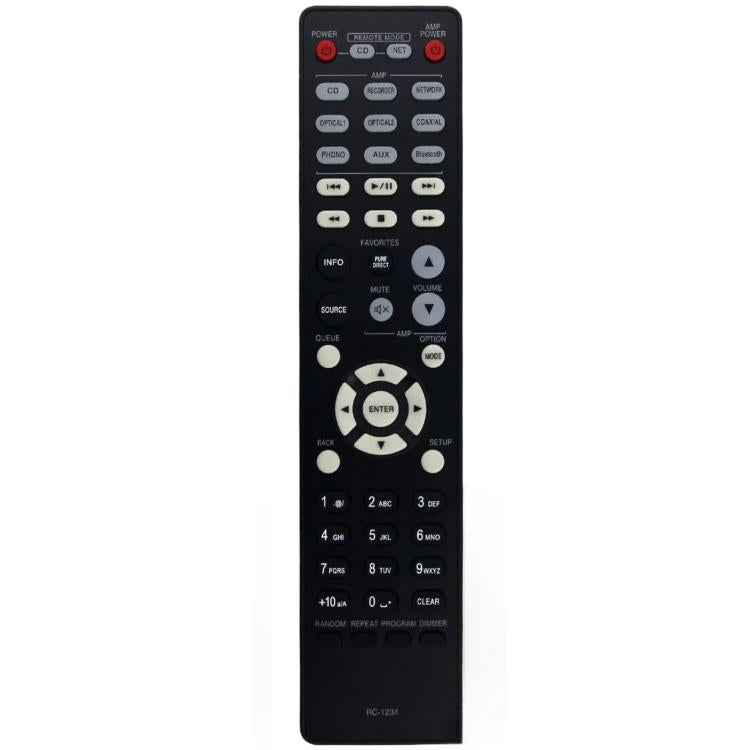 Replacement Remote Control For Denon AV Receiver Audio Video Controller, RC-1162, RC-1167, RC-1216, RC-1218, RC-1227, RC-1228, RC-1234