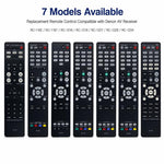 Replacement Remote Control For Denon AV Receiver Audio Video Controller, RC-1162, RC-1167, RC-1216, RC-1218, RC-1227, RC-1228, RC-1234