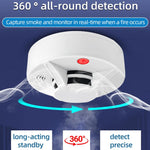Rilevatore di fumo autonomo per uso domestico, English, Russian