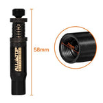 Kit di sgonfiatori per pneumatici regolabili 10-30 PSI, valvola automatica di sfogo della pressione in ottone, Black