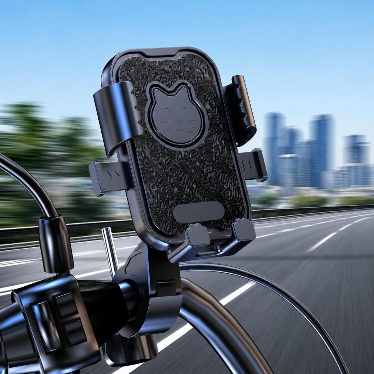 Supporto universale telefono per moto e bici con gatto