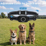Dispositivo antiabbaio a scossa elettrica con app intelligente, collare intelligente per l'addestramento degli animali domestici.