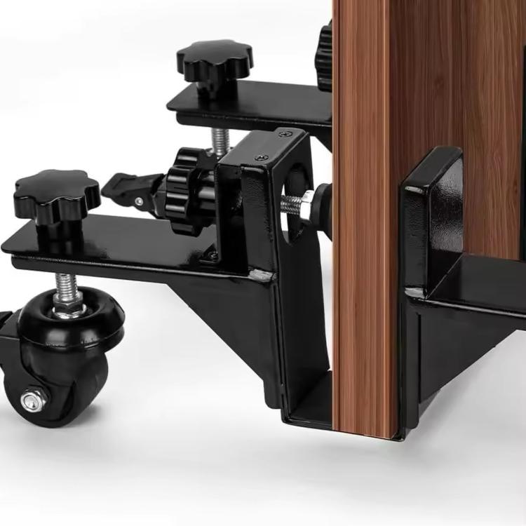 Carrello per il trasporto di porte, pannello regolabile, carrello con rotelle girevoli bloccabili., 2-Piece Set
