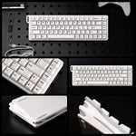 Tastiera meccanica da gioco e-sport MONSGEEK Verve 68 ARGB con tasti a 2 strati e interruttori magnetici, ideale per e-sport., Wired, 3-Mode
