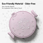 360-degree Silent Pilates Slider Disc Abdominal Core Trainer Board with Knee Pad, No Resistance Bands  Pink, No Resistance Bands Blue, With 2 Resistance Bands Pink, With 2 Resistance Bands Blue