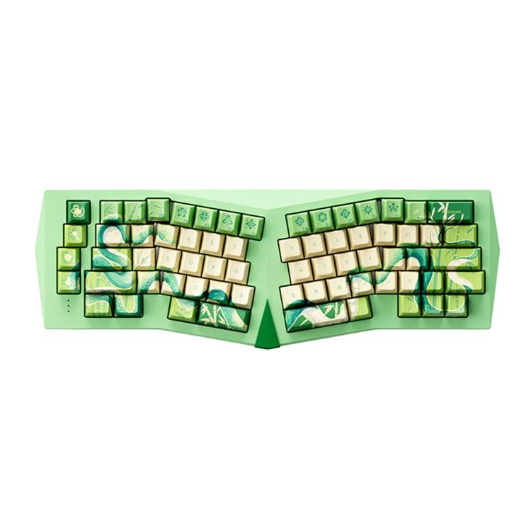 AKKO Armor Alice 3-Mode Ergonomic Mechanical Keyboard Aluminum Alloy Quick Release Keyboard