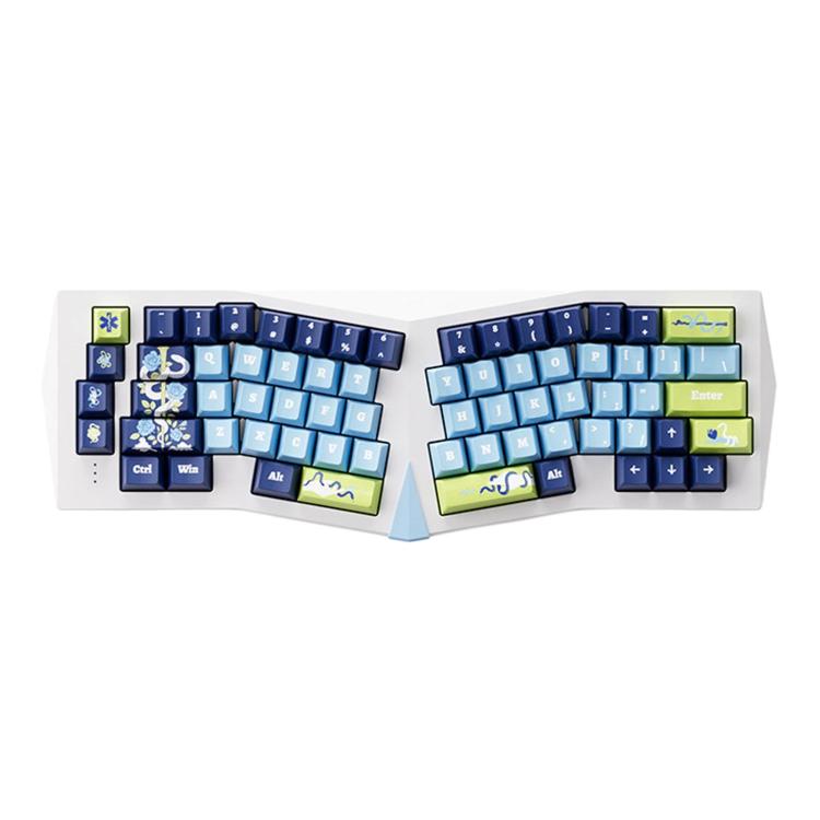 AKKO Armor Alice 3-Mode Ergonomic Mechanical Keyboard Aluminum Alloy Quick Release Keyboard