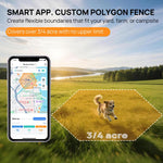 APP Multi-functional Pet GPS Wireless Electronic Fence Dog Training Smart Collar