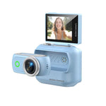 1080P Mini Thumb Action Camera with 2.0-inch Flip Screen Magnetic Wearable Body Cam & Charging Case LK-018
