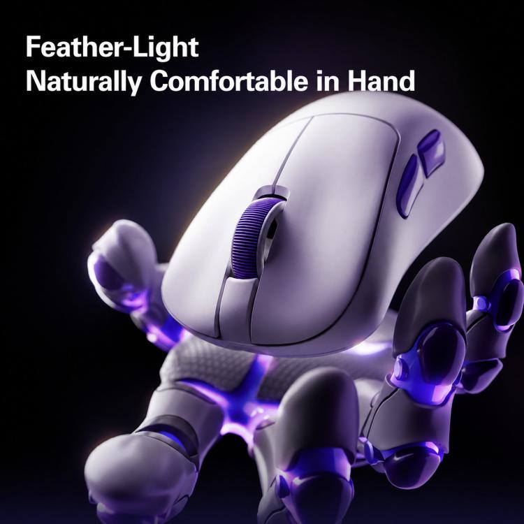 Mouse gaming AKKO Nest 3-Mode 8000Hz ergonomico