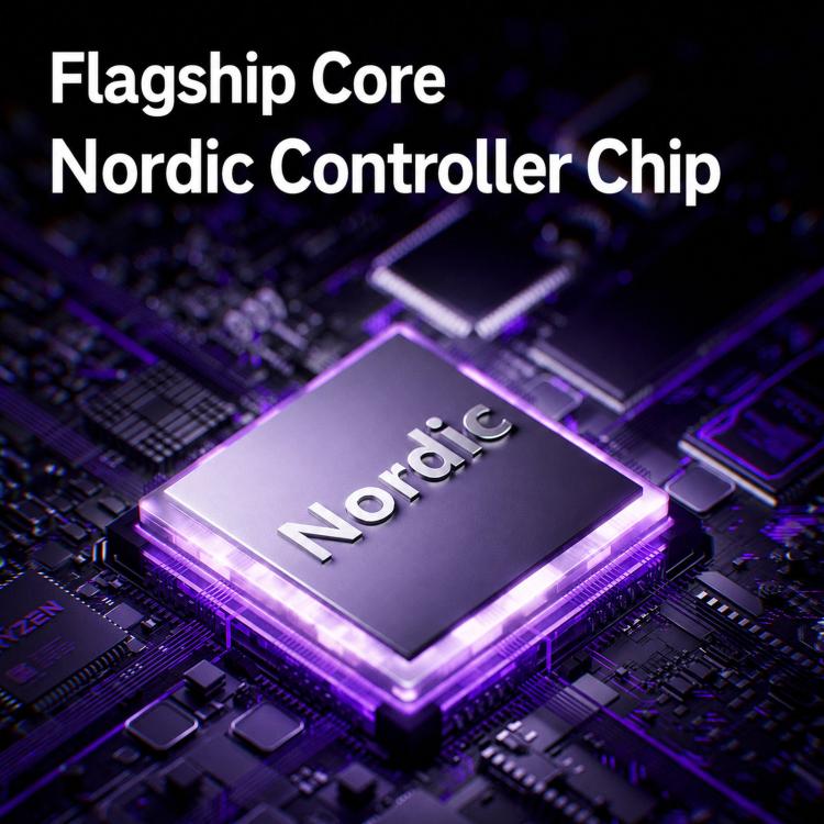 Mouse gaming AKKO Nest 3-Mode 8000Hz ergonomico