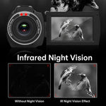 4K Video Camera Camcorder 48MP 3.0 Inch IPS Touch Screen With IR Night Vision 16X Digital Zoom WiFi Remote Control, No Card, With 16GB Card, With 32GB Card, With 64GB Card