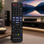 Replacement Remote Control For Panasonic Blu-ray Disc DVD Player & Theater System, N2QAYB000736, N2QAYB000970
