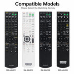 Replacement Remote Control Compatible with Sony Home Theater AV Receiver System, RM-AAU013, RM-AAU130, RM-AAU022, RM-AAU019