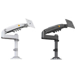 NORTH BAYOU Desktop Height-Adjustable Inverted Robotic Arm Monitor Stand