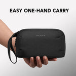 BANGE BG-7918 Organizer elettronico da viaggio, borsa per cavi, custodia impermeabile per accessori digitali con cinturino da polso