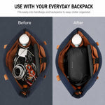 BANGE BG-7918 Organizer elettronico da viaggio, borsa per cavi, custodia impermeabile per accessori digitali con cinturino da polso