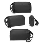 BANGE BG-7918 Organizer elettronico da viaggio, borsa per cavi, custodia impermeabile per accessori digitali con cinturino da polso