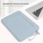 Okade T61 Slim Laptop Sleeve Bag With Front Pocket and Handle Water Resistant Notebook Carrying Case, 11 inch, 12 inch, 13.3 inch, 14 inch