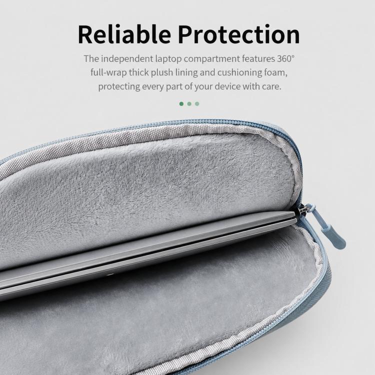 Okade T61 Slim Laptop Sleeve Bag With Front Pocket and Handle Water Resistant Notebook Carrying Case, 11 inch, 12 inch, 13.3 inch, 14 inch