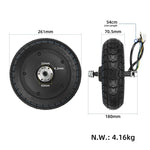 For KuKirin G2 Electric Scooter Hub Motor Assembly with 10x2.75-6.5 Tubeless Tire, For KuKirin G2