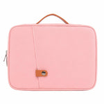 180 Degree Open Tablet Sleeve Bag With Front Pocket Handheld Carrying Case, 11/12 inch, 13.3/14 inch, 15.6/16 inch