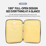 180 Degree Open Tablet Sleeve Bag With Front Pocket Handheld Carrying Case, 11/12 inch, 13.3/14 inch, 15.6/16 inch