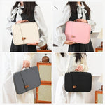 180 Degree Open Tablet Sleeve Bag With Front Pocket Handheld Carrying Case, 11/12 inch, 13.3/14 inch, 15.6/16 inch
