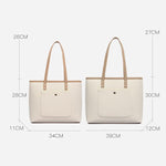 Borsa Tote in Pelle PU per Laptop 13.3-16 pollici